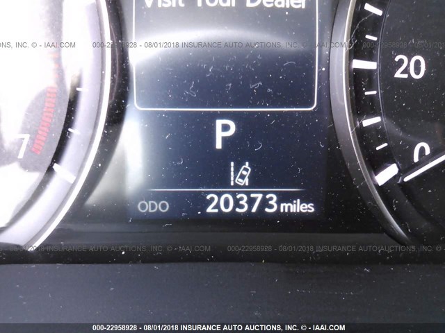 2T2BZMCA9HC090871 - 2017 LEXUS RX 350/BASE/F SPORT GRAY photo 7