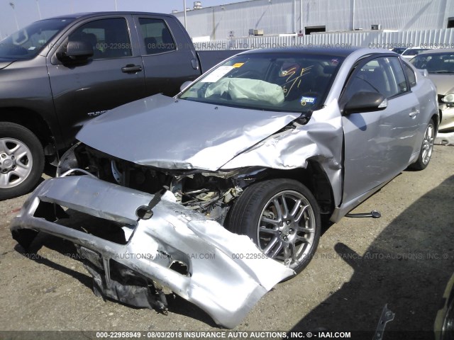 JTKDE177960064650 - 2006 TOYOTA SCION TC 银色 照片 2