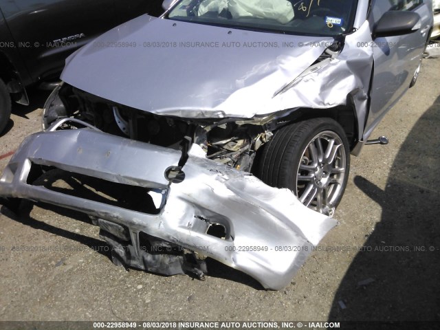 JTKDE177960064650 - 2006 TOYOTA SCION TC 银色 照片 6