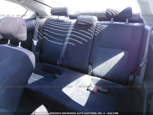 JTKDE177960064650 - 2006 TOYOTA SCION TC 银色 照片 8