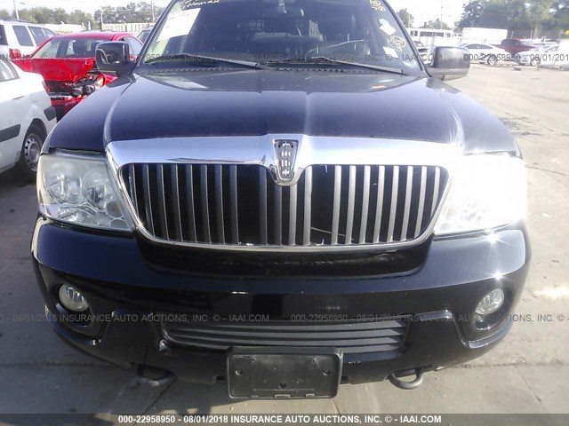 5LMFU28R23LJ50670 - 2003 LINCOLN NAVIGATOR შავი ფოტო 6