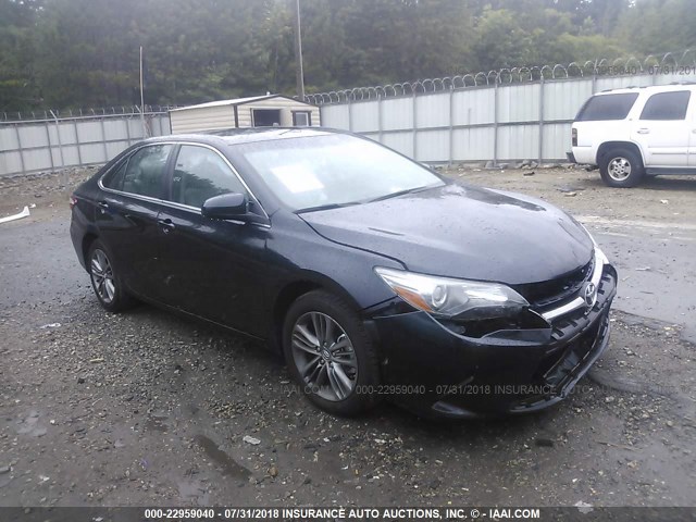 4T1BF1FK2GU136831 - 2016 TOYOTA CAMRY LE/XLE/SE/XSE Dark Blue photo 1