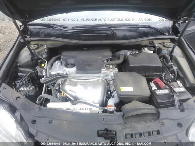 4T1BF1FK2GU136831 - 2016 TOYOTA CAMRY LE/XLE/SE/XSE Dark Blue photo 10