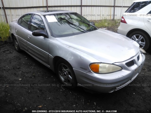 1G2NW52E53M625571 - 2003 PONTIAC GRAND AM GT SILVER photo 1