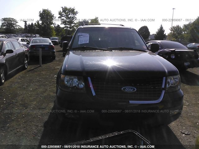 1FMPU16L93LC53293 - 2003 FORD EXPEDITION XLT BLACK photo 6