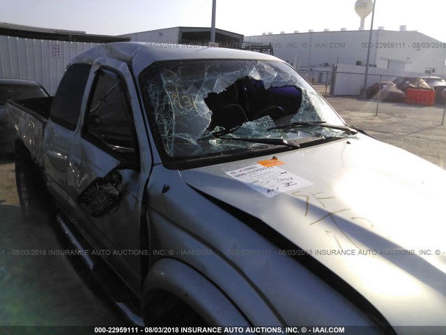 5TESN92N21Z797568 - 2001 TOYOTA TACOMA XTRACAB PRERUNNER ვერცხლისფერი ფოტო 6