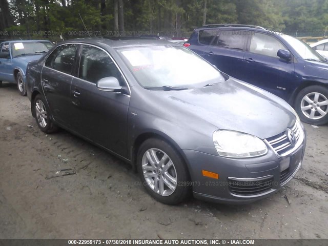 3VWEF81K77M085104 - 2007 VOLKSWAGEN JETTA WOLFSBURG GRAY photo 1