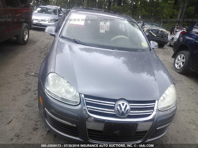 3VWEF81K77M085104 - 2007 VOLKSWAGEN JETTA WOLFSBURG 灰色 照片 6