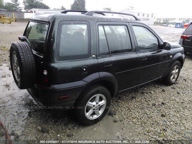 SALNM22223A228707 - 2003 LAND ROVER FREELANDER S GREEN photo 4