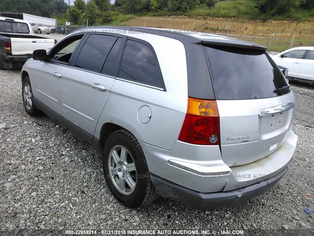 2A4GM68486R922036 - 2006 CHRYSLER PACIFICA TOURING SILVER photo 3
