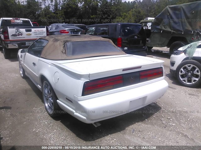 1G2FS33E9NL216338 - 1992 PONTIAC FIREBIRD WHITE photo 3