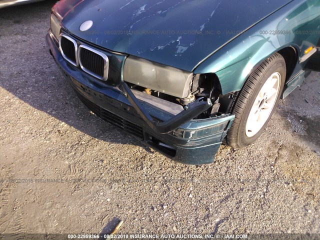 WBACD4321WAV60390 - 1998 BMW 328 I AUTOMATIC მწვანე ფოტო 6