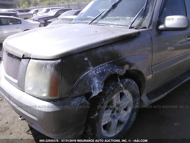 1GYEK63N43R166266 - 2003 CADILLAC ESCALADE LUXURY Qəhvəyi foto 6