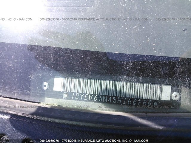 1GYEK63N43R166266 - 2003 CADILLAC ESCALADE LUXURY Qəhvəyi foto 9