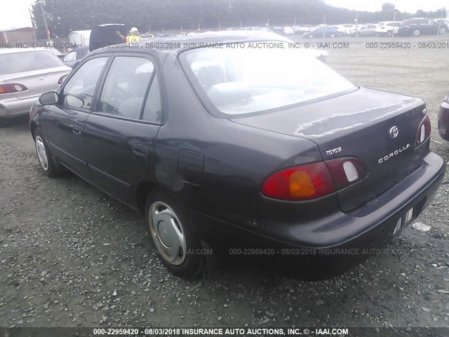 2T1BR12E0XC139459 - 1999 TOYOTA COROLLA VE/CE/LE 黑色 照片 3