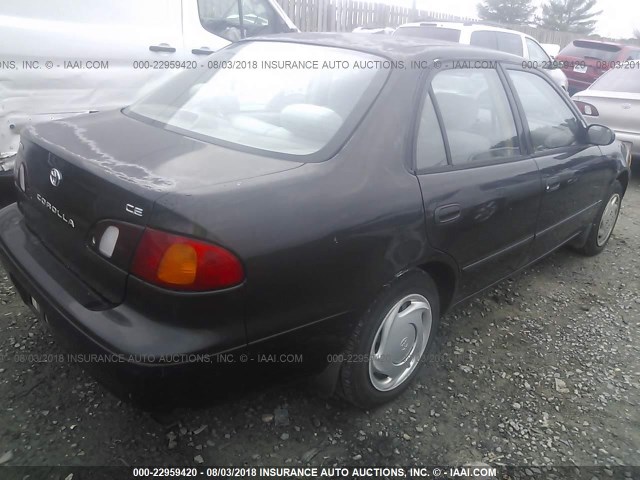 2T1BR12E0XC139459 - 1999 TOYOTA COROLLA VE/CE/LE 黑色 照片 4