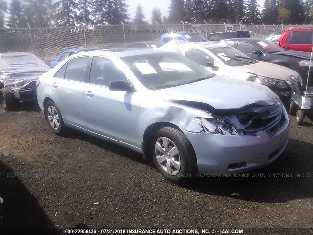 4T1BE46K68U750223 - 2008 TOYOTA CAMRY CE/LE/XLE/SE Light Blue photo 1