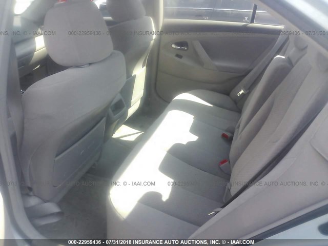 4T1BE46K68U750223 - 2008 TOYOTA CAMRY CE/LE/XLE/SE Light Blue photo 8