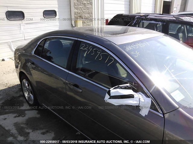 1G1ZC5EB3AF288805 - 2010 CHEVROLET MALIBU 1LT 棕色 照片 6