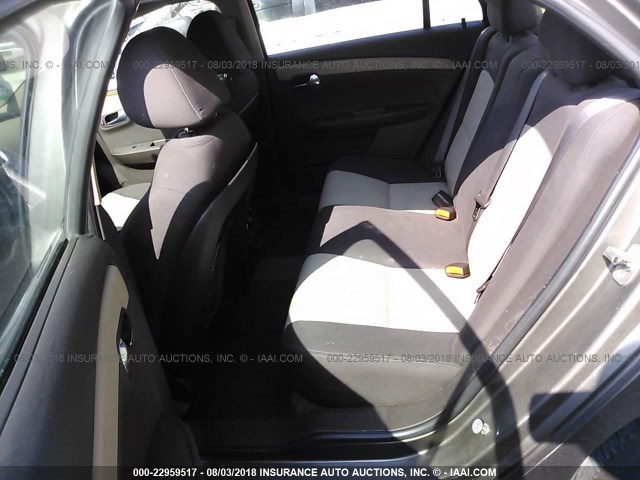 1G1ZC5EB3AF288805 - 2010 CHEVROLET MALIBU 1LT 棕色 照片 8