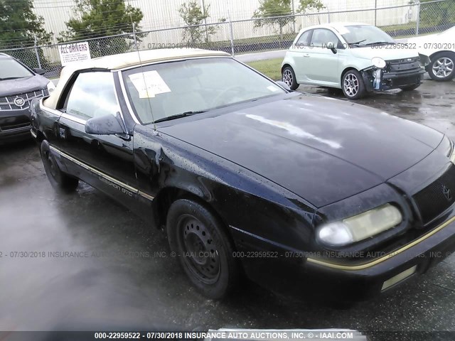 1C3EU4530SF686565 - 1995 CHRYSLER LEBARON GTC BLACK photo 1