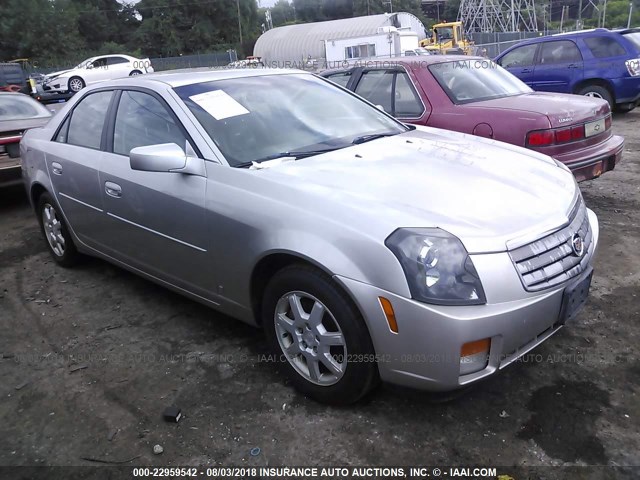 1G6DP577860105331 - 2006 CADILLAC CTS HI FEATURE V6 SILVER photo 1