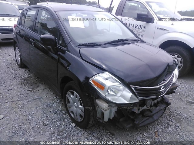 3N1BC1CP2BL492263 - 2011 NISSAN VERSA S/SL BLACK photo 1