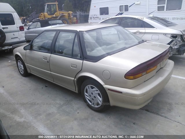 1G8ZK5272SZ338579 - 1995 SATURN SL2 GOLD photo 3