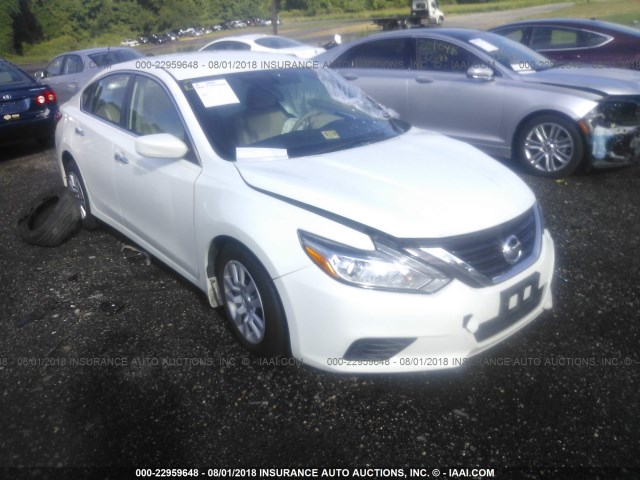 1N4AL3AP0HC127002 - 2017 NISSAN ALTIMA 2.5/S/SV/SL/SR WHITE photo 1