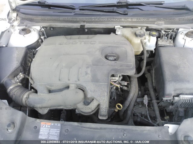 1G1ZC5EU9CF254338 - 2012 CHEVROLET MALIBU 1LT 白色 照片 10