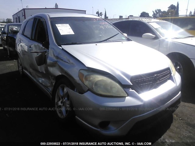 2T1KR32E65C350416 - 2005 TOYOTA COROLLA MATRIX XR SILVER photo 1