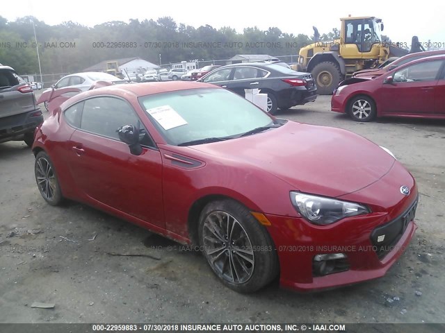 JF1ZCAC19E8602029 - 2014 SUBARU BRZ 2.0 LIMITED RED photo 1