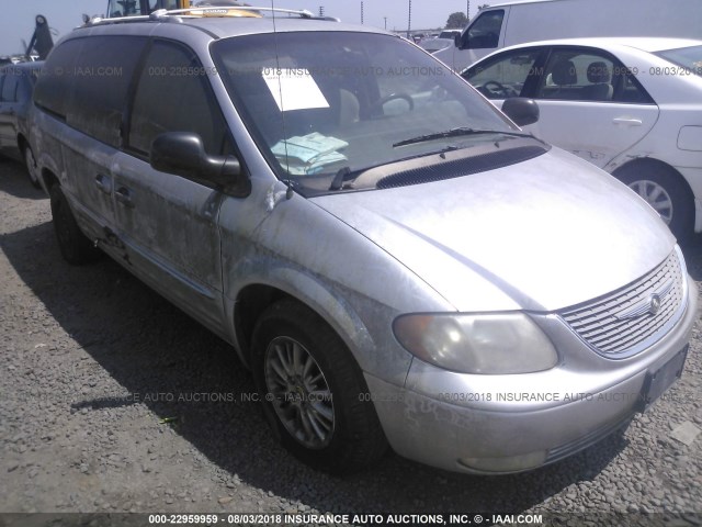 2C8GP64L21R272153 - 2001 CHRYSLER TOWN & COUNTRY LIMITED SILVER photo 1