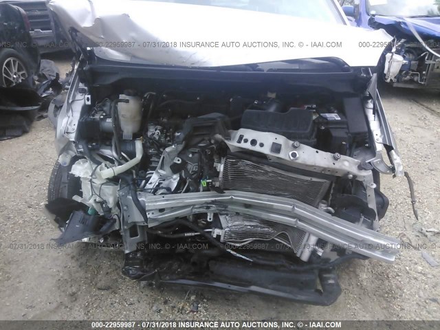 KL8CD6S90EC514848 - 2014 CHEVROLET SPARK 1LT SILVER photo 6