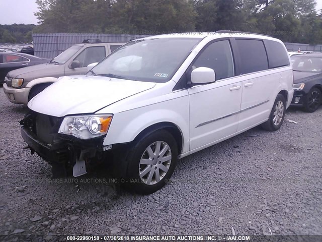 2C4RC1BG5ER192799 - 2014 CHRYSLER TOWN & COUNTRY TOURING WHITE photo 2