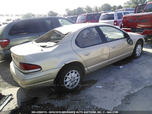 1C3EJ56H3XN656837 - 1999 CHRYSLER CIRRUS LXI GOLD photo 4