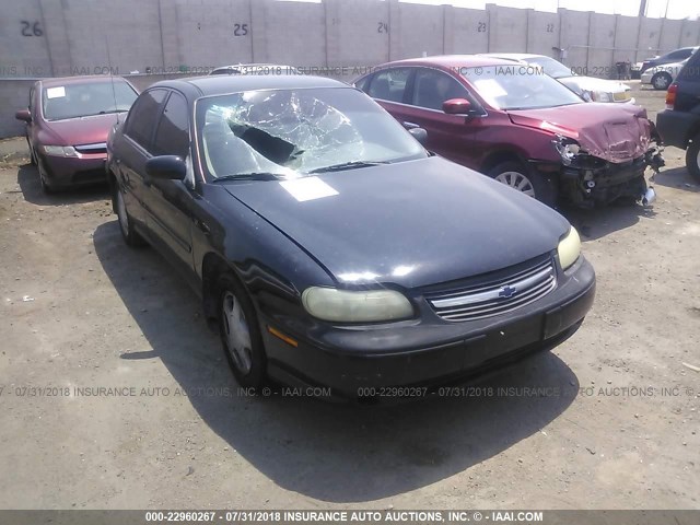 1G1NE52J8Y6153706 - 2000 CHEVROLET MALIBU LS BLACK photo 1