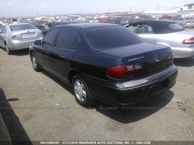 1G1NE52J8Y6153706 - 2000 CHEVROLET MALIBU LS BLACK photo 3