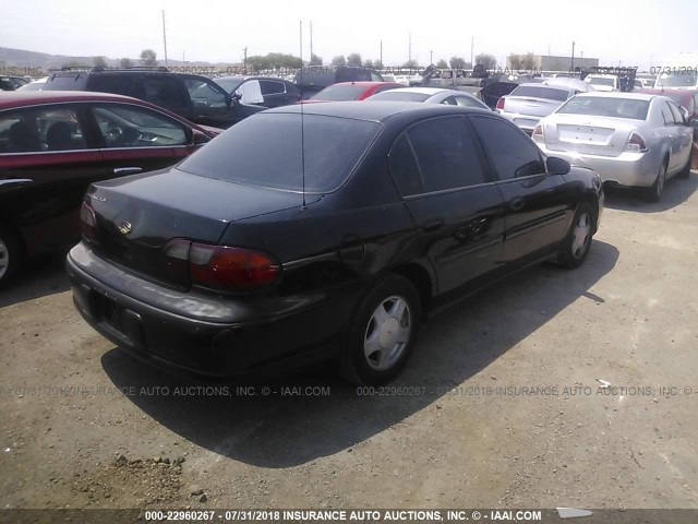 1G1NE52J8Y6153706 - 2000 CHEVROLET MALIBU LS BLACK photo 4
