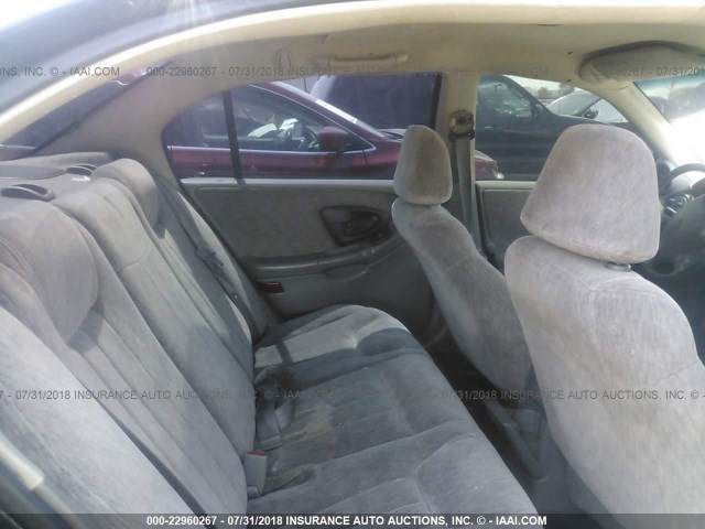 1G1NE52J8Y6153706 - 2000 CHEVROLET MALIBU LS BLACK photo 8