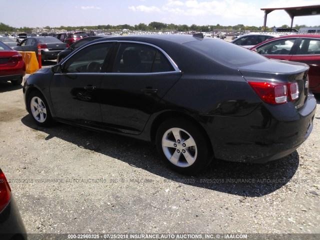 1G11B5SL1EF221350 - 2014 CHEVROLET MALIBU LS BLACK photo 3
