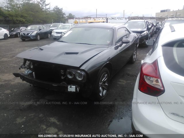 2C3CDZAGXFH833833 - 2015 DODGE CHALLENGER SXT GRAY photo 2