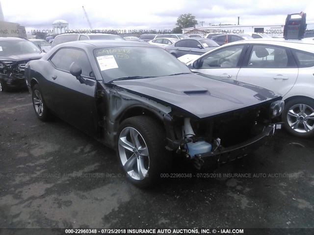 2C3CDZAGXFH833833 - 2015 DODGE CHALLENGER SXT GRAY photo 6