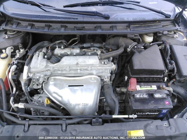 JTKJF5C71C3025512 - 2012 TOYOTA SCION TC 黑色 照片 10