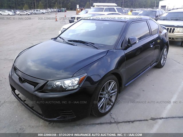JTKJF5C71C3025512 - 2012 TOYOTA SCION TC 黑色 照片 2