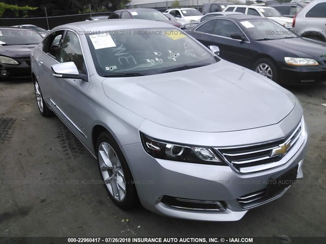 2G1125S3XJ9133853 - 2018 CHEVROLET IMPALA PREMIER SILVER photo 1