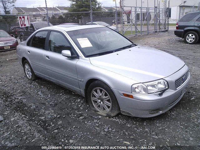 YV1TS59HX41378317 - 2004 VOLVO S80 2.5T GRAY photo 1