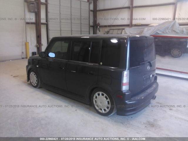 JTLKT334964063426 - 2006 TOYOTA SCION XB Schwarz Foto 3