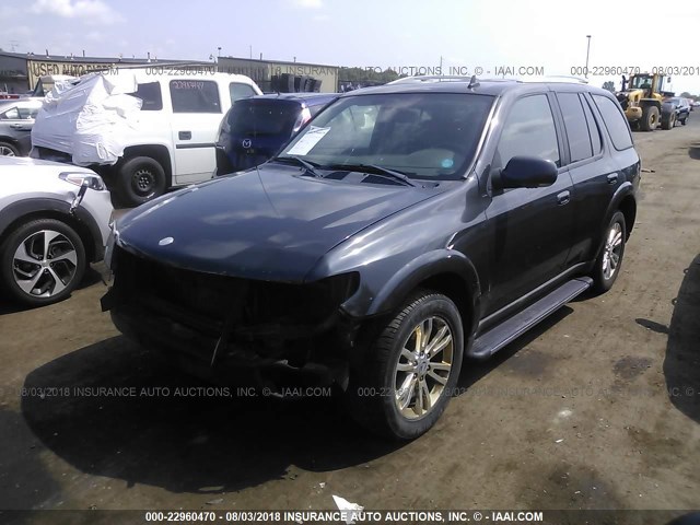 5S3ET13M972803917 - 2007 SAAB 9-7X 5.3I GRAY photo 2