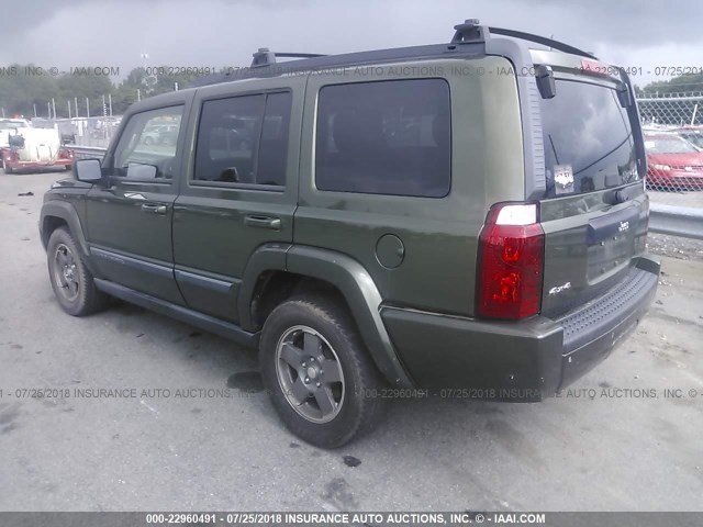 1J8HG48K48C187628 - 2008 JEEP COMMANDER SPORT GREEN photo 6